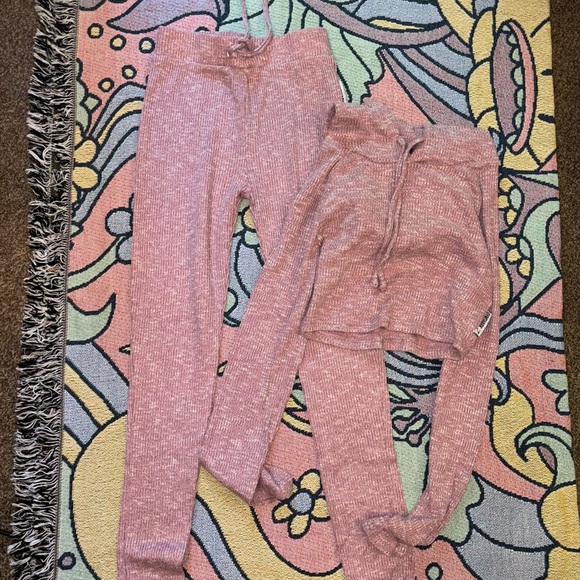 Gymshark pink marled lounge set - Picture 2 of 7